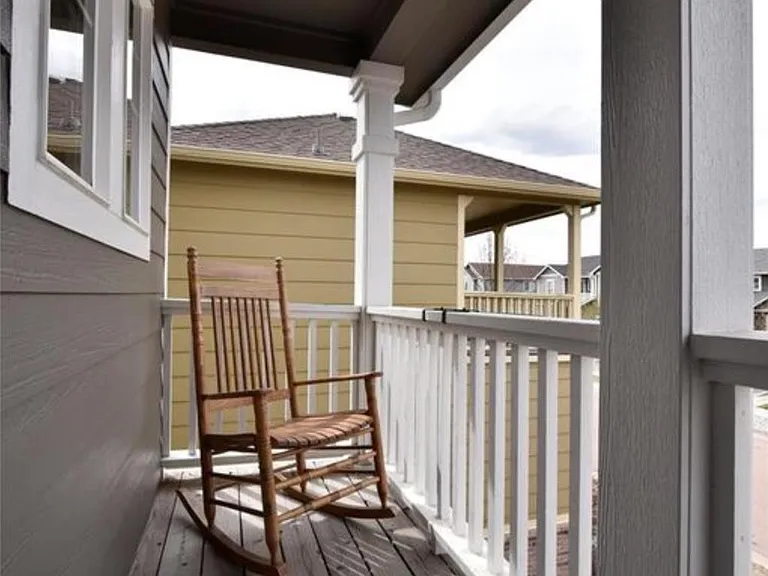 Balcony covered deck