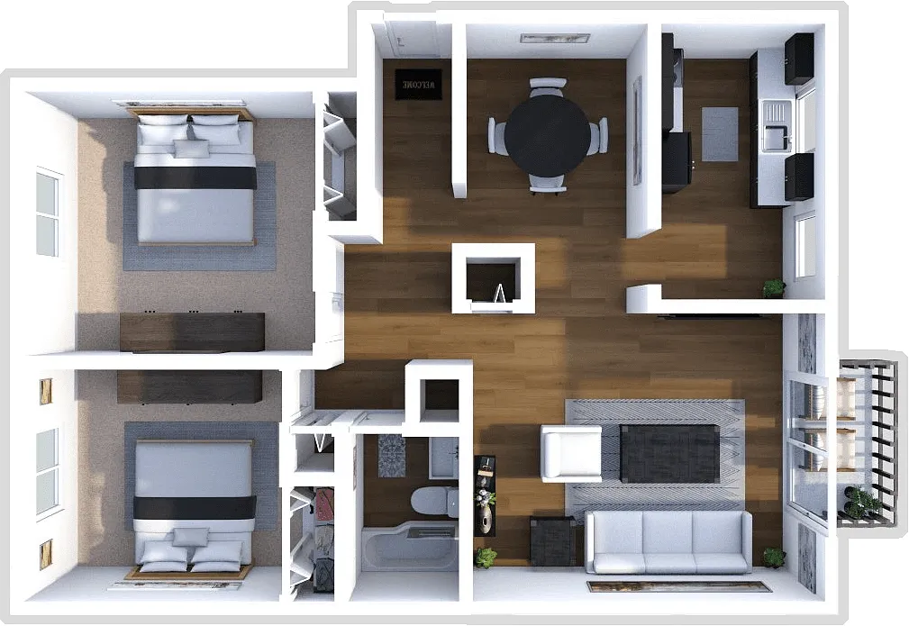 Floor plan The Heron