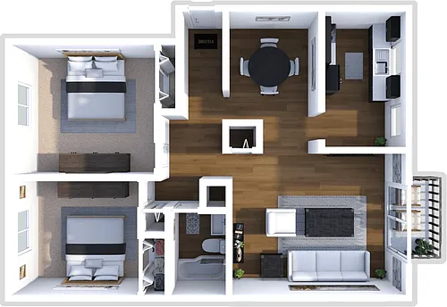 Floor plan The Heron