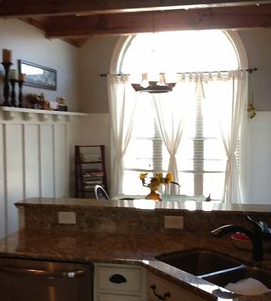 view into breakfast room