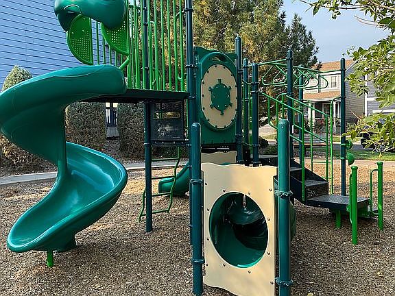 Playground across the street