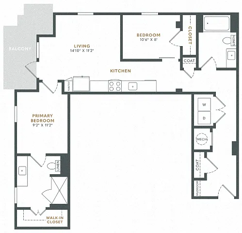 Floor plan B1