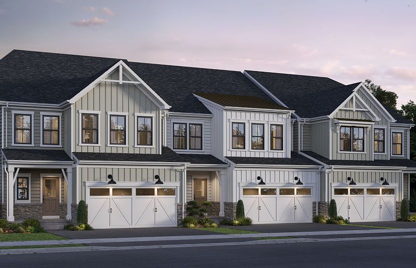 Attached Single-Family Home Exterior