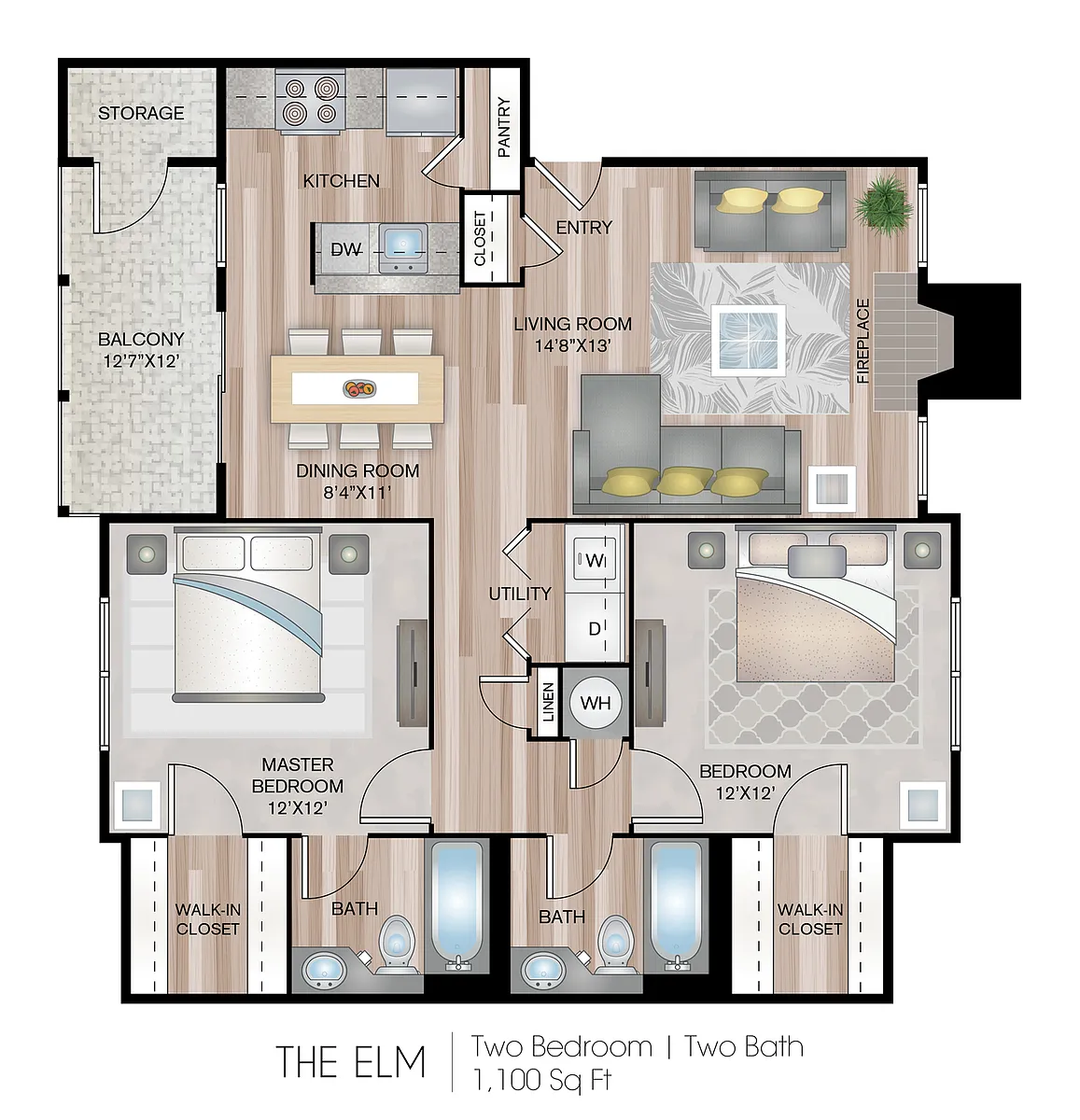 Floor plan The Elm