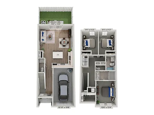 Floor plan Radiance