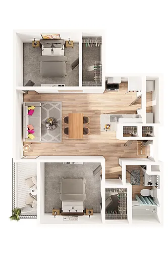 Floor plan B3