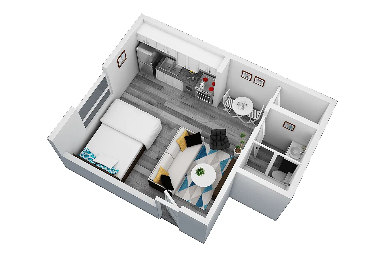 Floor plan Studio