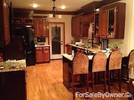 View of Kitchen from eating area