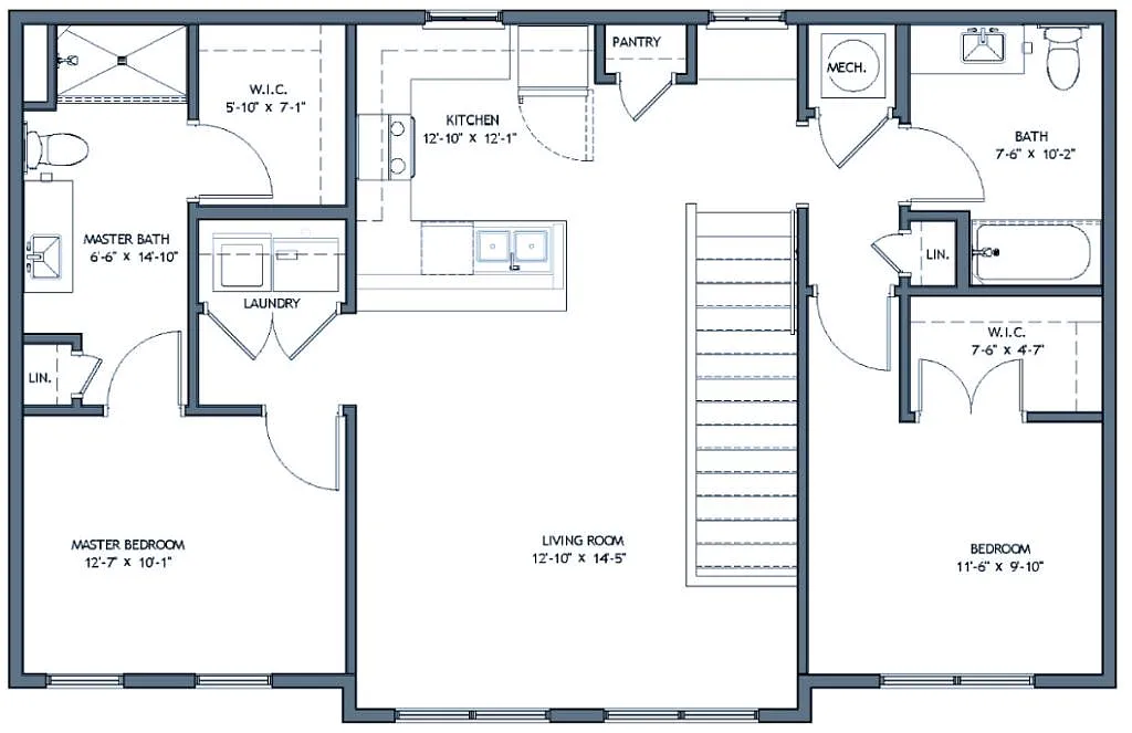 Floor plan The Magnolia