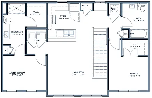 Floor plan The Magnolia