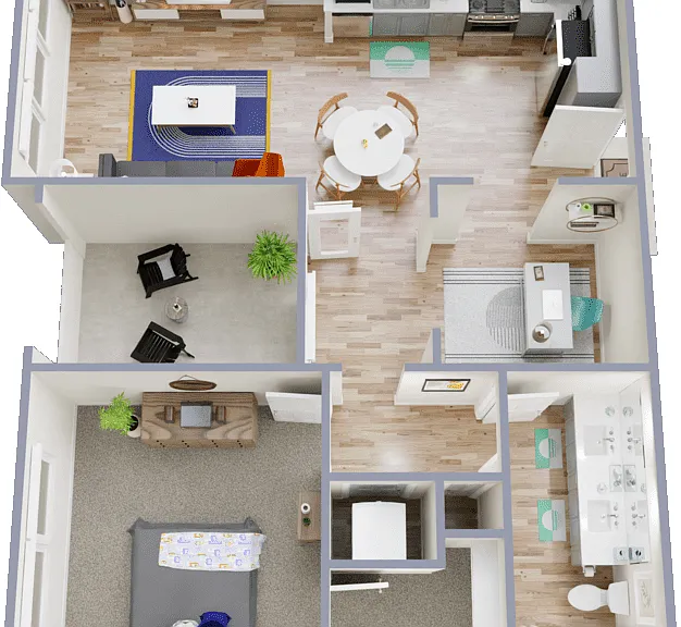 A1 Floorplan Diagram
