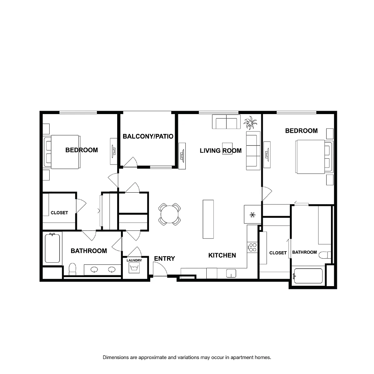 Floor plan Magnolia