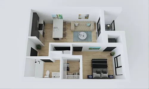 Floor plan Sturtevant