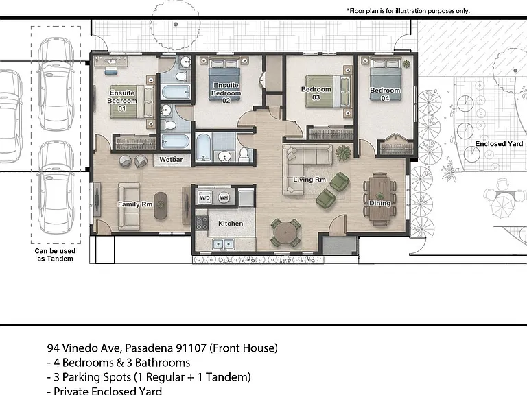 Newly Renovated 4BR Lamanda Park Units! — Photo 24