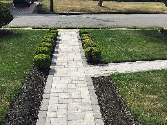 Paved walkway