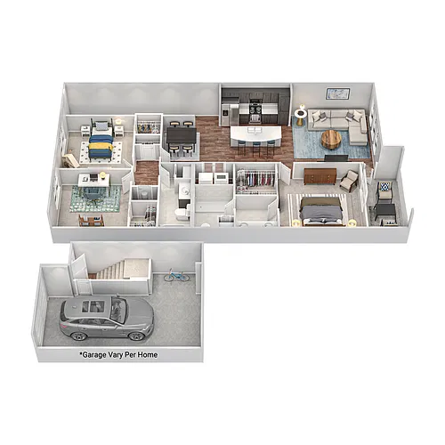 Floor plan Radiant