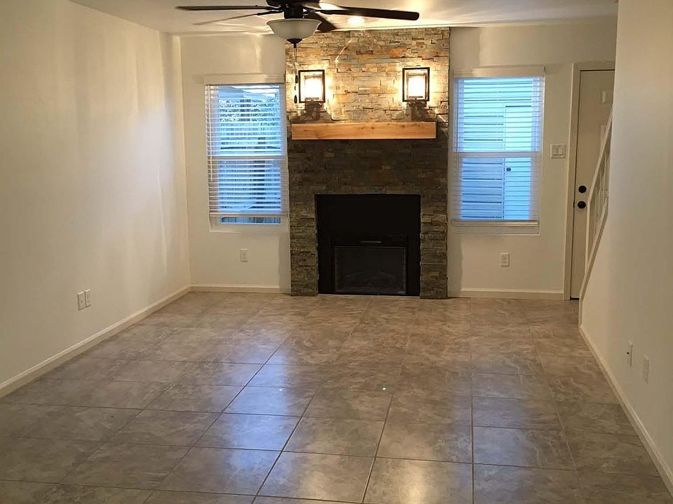 Open Floor Plan-Living Room; Electric Fireplace