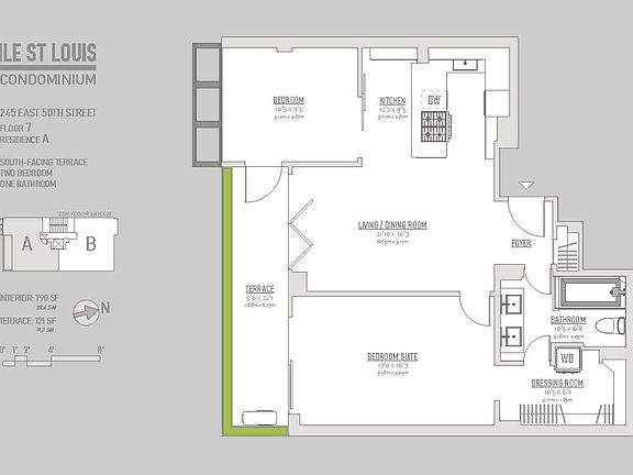2nd image of 245 E 50th St APT 7A