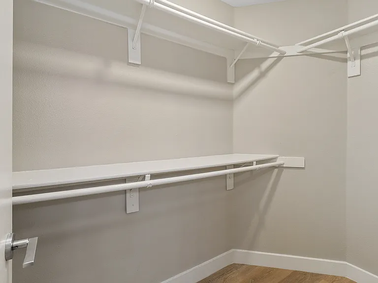 Plenty of storage for everything you love with spacious walk-in closets.
