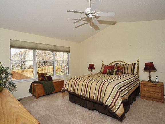 Large Master Bedroom with vaulted ceilings