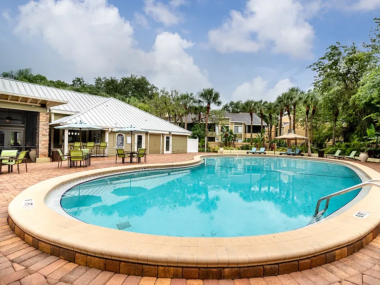 Large Pool Deck