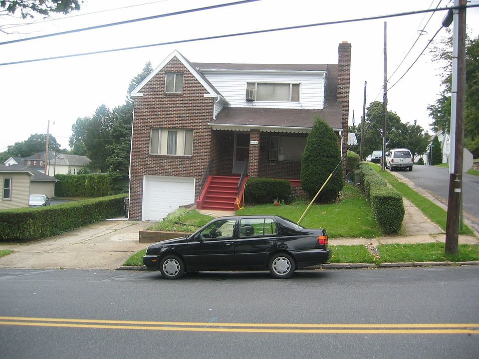 On corner of Center 