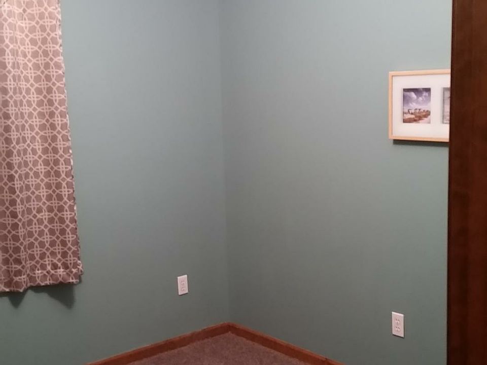 New carpet in bedroom