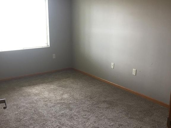 Bedroom with new carpet
