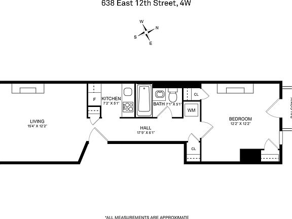 2nd image of 623 E 11th St APT 4W