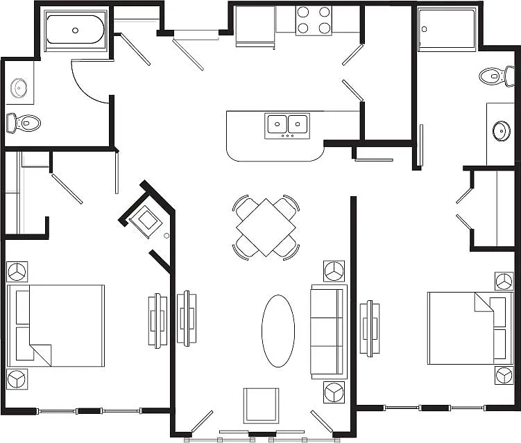 Floor plan B1