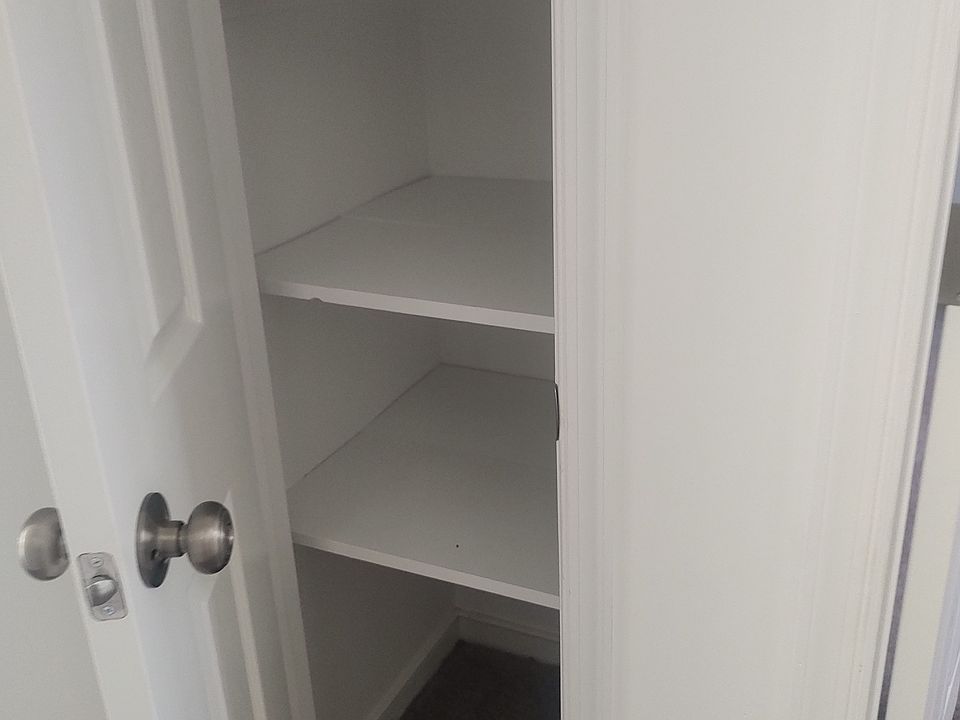 Upstairs hall closet