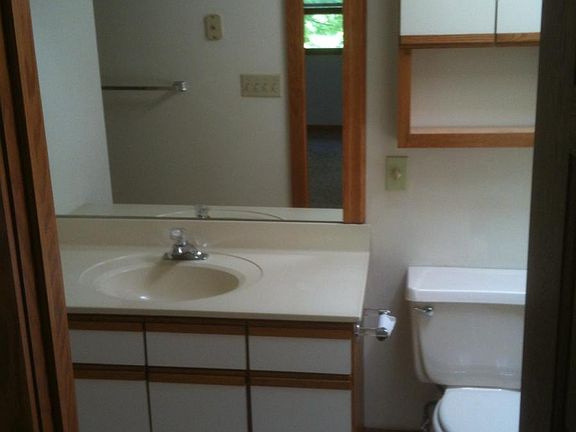 Rental House Interior Upstairs Bathroom