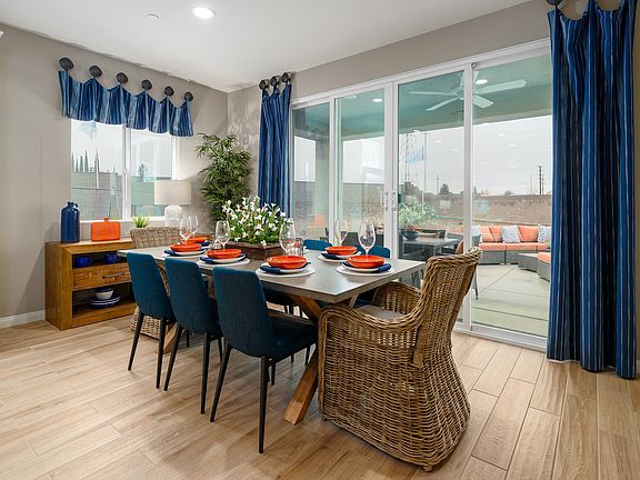 Cozy dining area