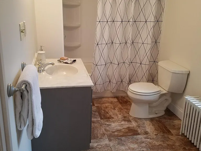 Upstairs bathroom.