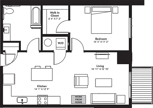 Floor plan A91-DDG