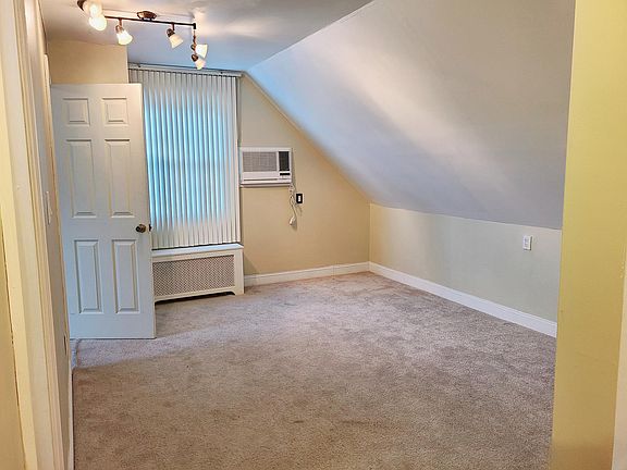 Walk up the stairs into the living room