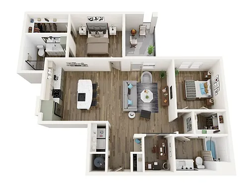Floor plan B3