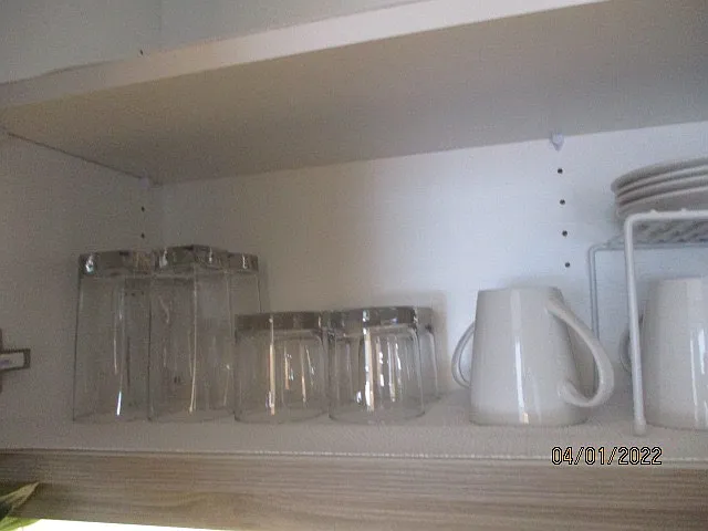 Glassware provided