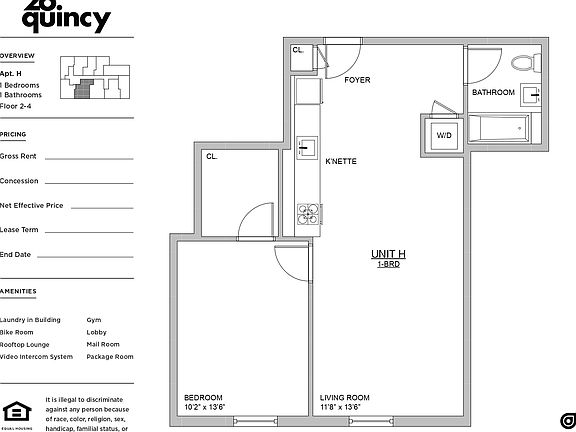 2nd image of 26 Quincy St #2B
