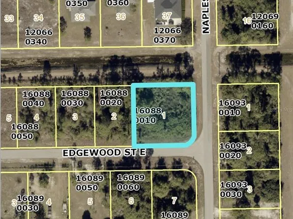 1257 EDGEWOOD STREET E LOT 1, LEHIGH ACRES, FL 33974
