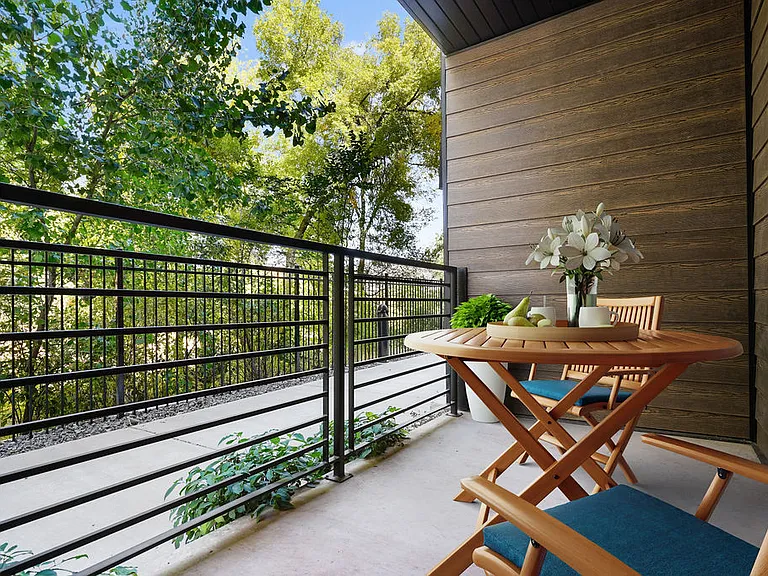 Beautiful scenic views from patios and balconies