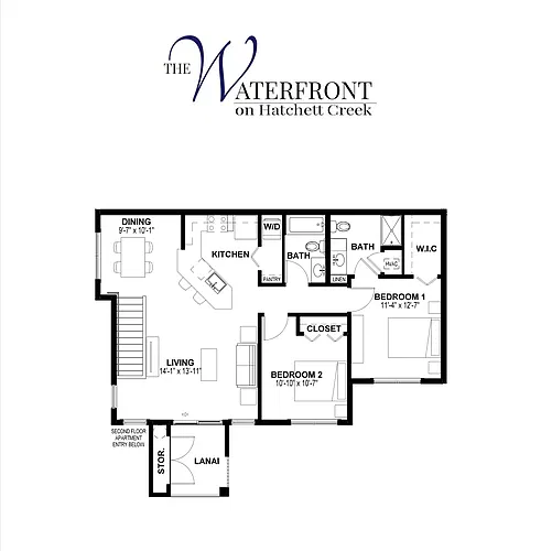 Floor plan Sand Dollar 2