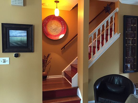 Hardwoods even on the stairs