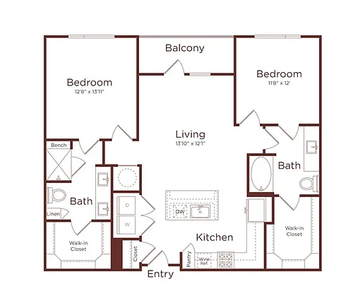 Floor plan B1