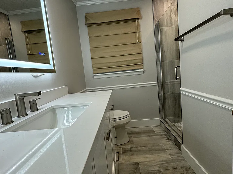 Brand new bathroom
