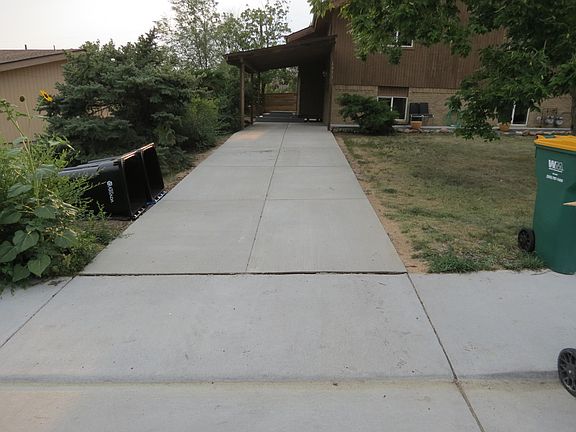 front driveway and carport