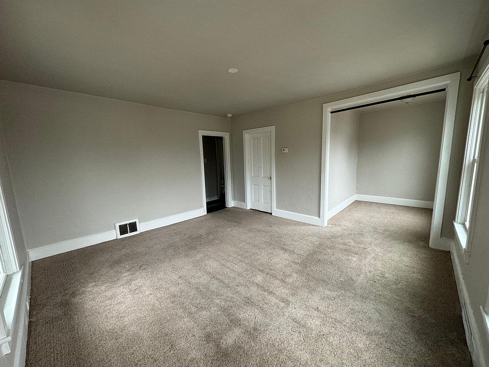 Living room with bonus room