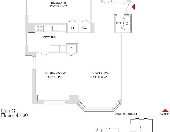 2nd image of 151-155 E 31st St #E8g