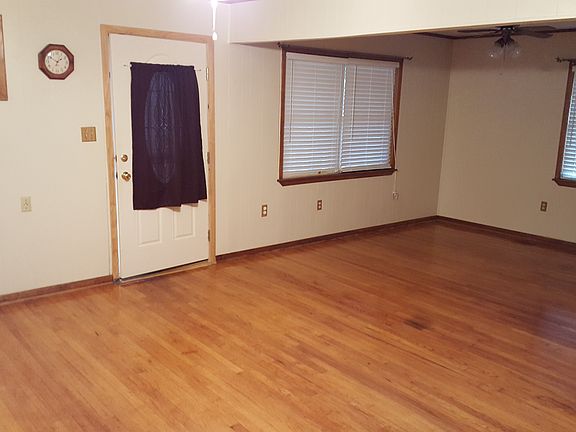 Front entry, living room