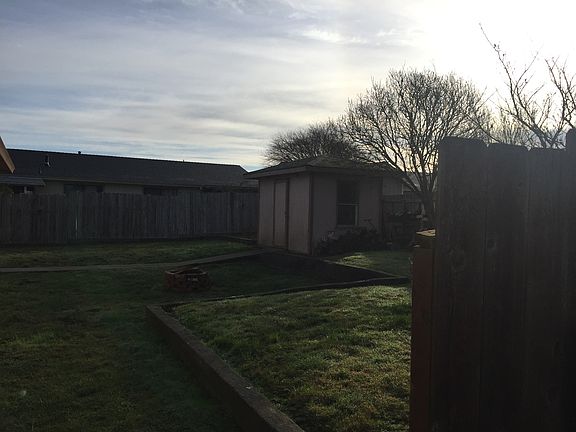 part of the back yard shed